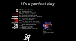 Desktop Screenshot of itsaperfectday.info